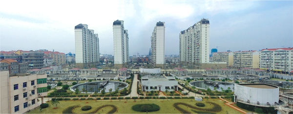 江西最大污水處理廠——南昌朝陽(yáng)污水處理廠二期工程（省、市優(yōu)良工程，獲滕王閣杯）